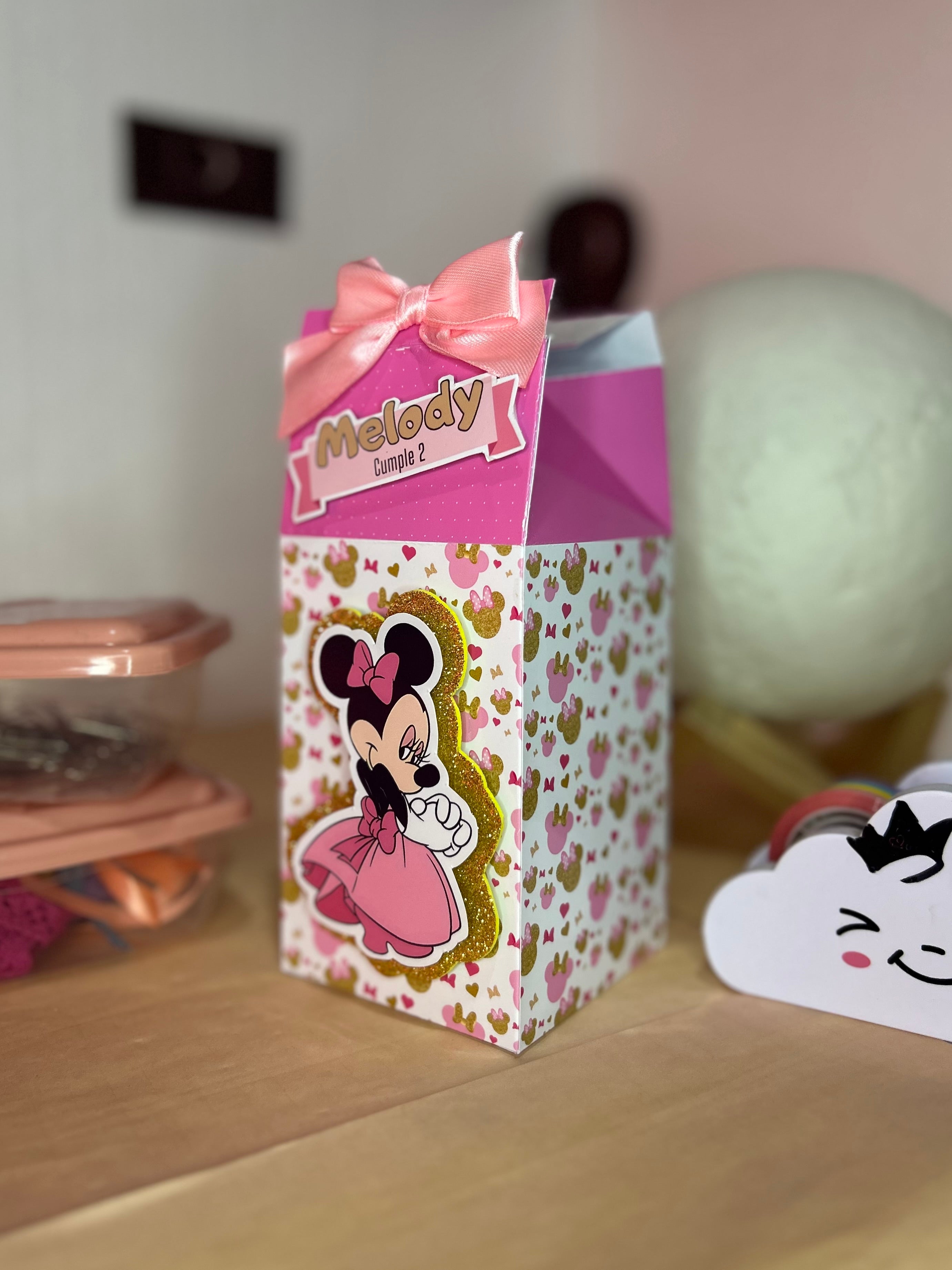 MilkBox Personalizada 3D - PEQUEÑA